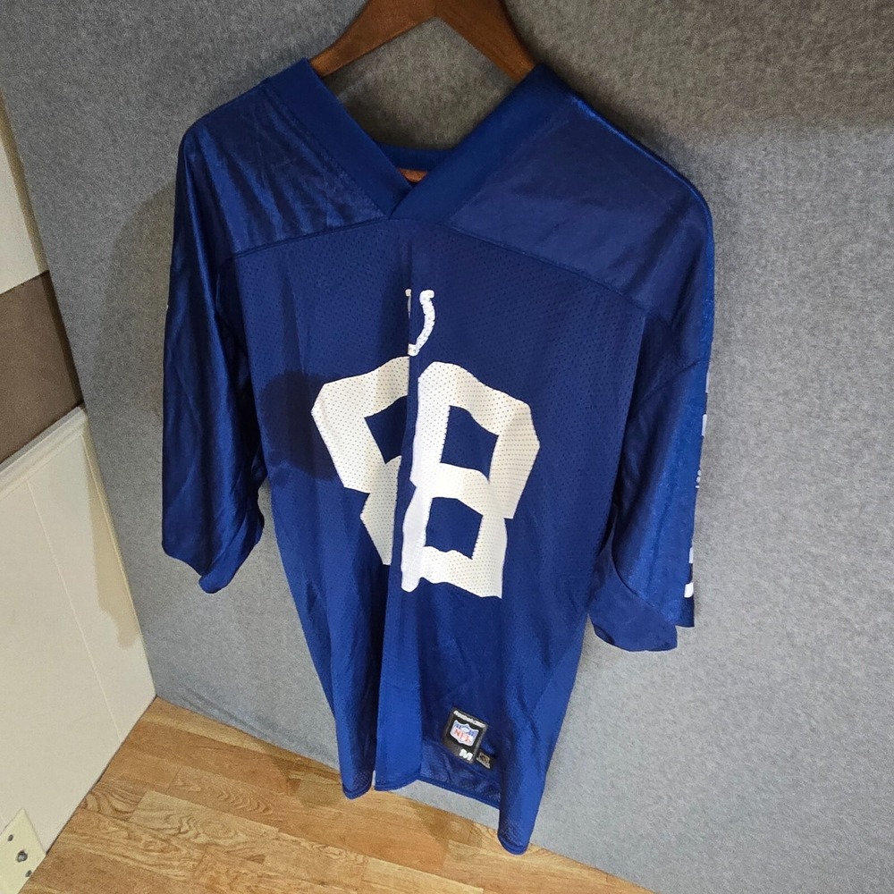 Marvin Harrison #88 Indianapolis Colts NFL  Football Reebok Jersey Size M READ